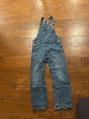 Classic Denim Overalls - Blue